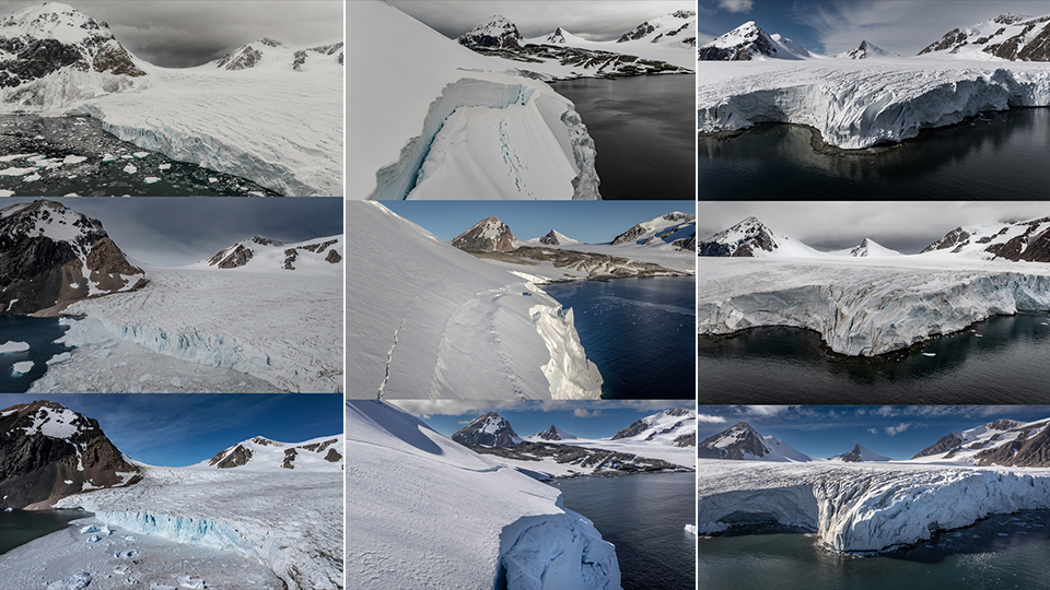 Anadolu Ajansı son 3 yıllık buz kayıp alanlarını kayıt altına aldı
