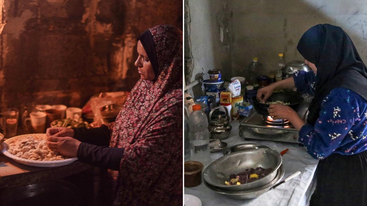 Değişmeyen yıkımın gölgesinde iftar hazırlıkları