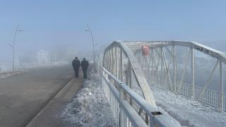 Mart ayında Ardahan buz kesti: Göle eksi 25 derece