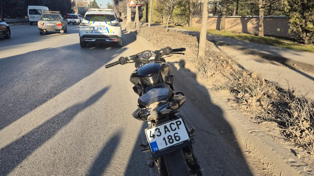 Kaza yapan ehliyetsiz motosiklet sürücüsüne 200 bin lira ceza