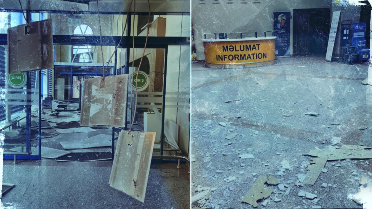 Nahçıvan Havalimanı'na İHA saldırısı