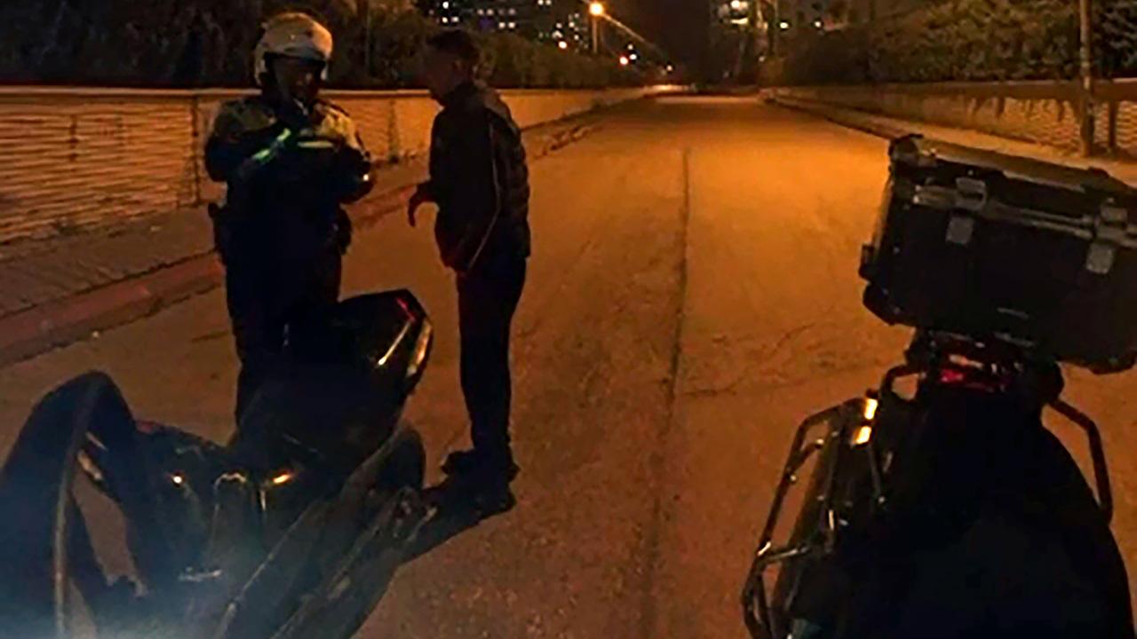 Polisten kaçan motosikletliye ağır ceza