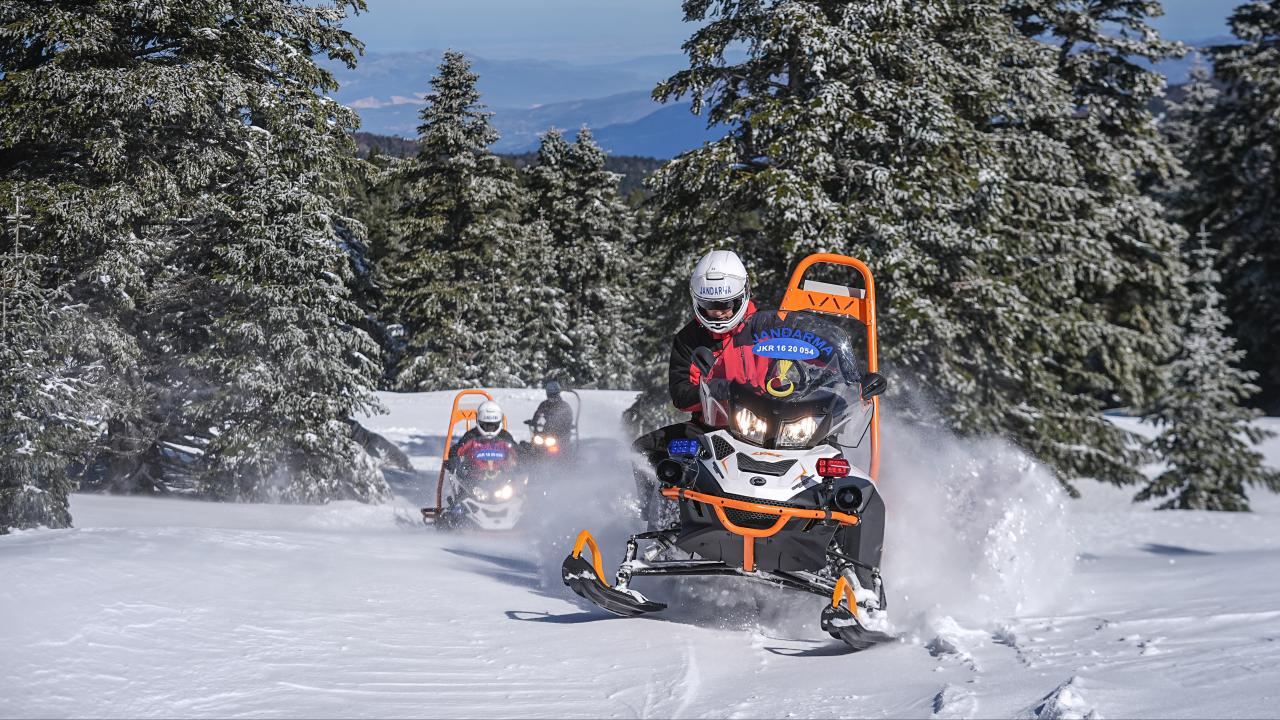 Uludağ’da JAK timi bu sezon 1180 olaya müdahale etti