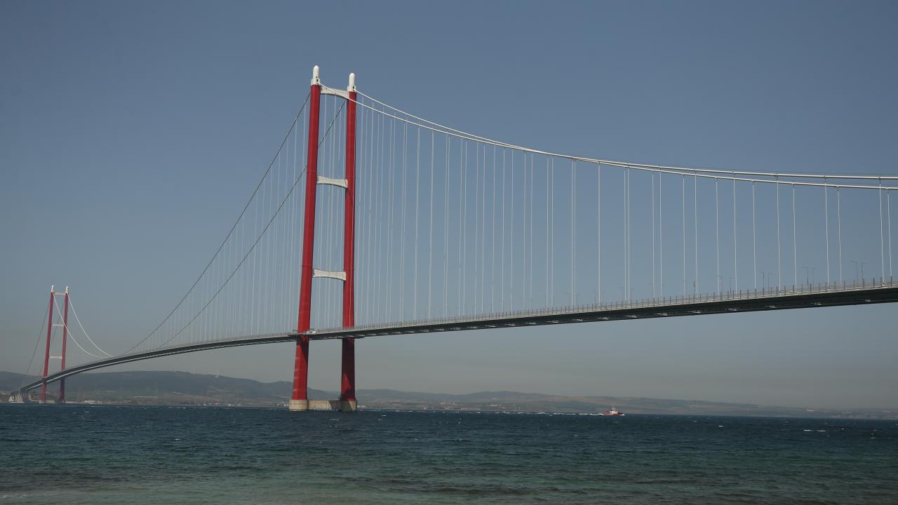 1915 Çanakkale Köprüsü ve MalkaraÇanakkale Otoyolu'nda 4 yılda 135 milyar lira tasarruf