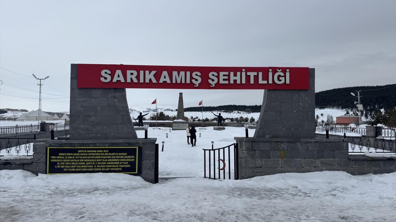 Kafkas Cephesi`nin şehitleri Sarıkamış Şehitliği`nde anılıyor