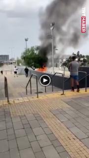 İran'ın İsrail'in merkezinde gerçekleştirdiği saldırı sonucu binalarda yıkım meydana geldi