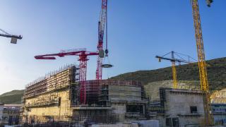 Akkuyu'da kritik yapısal bileşen monte edildi