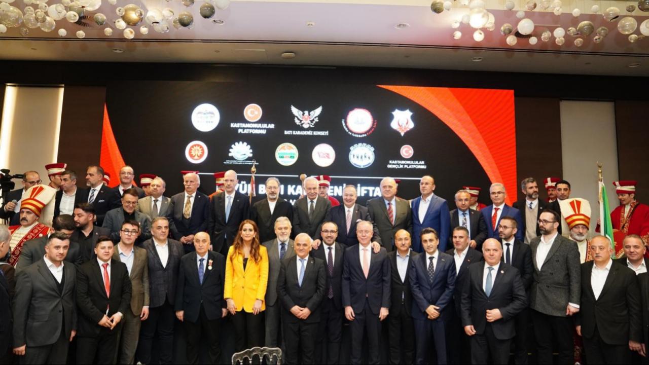 Batı Karadenizliler İstanbul’da iftar programında bir araya geldi