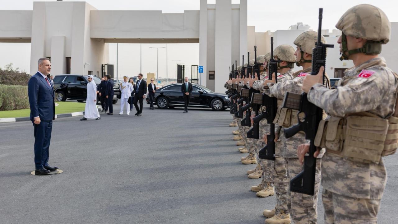 Dışişleri Bakanı Fidan Katar'da