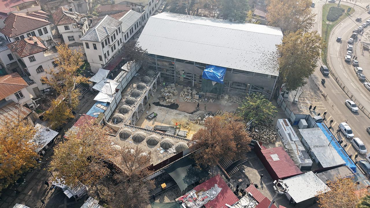 Kahramanmaraş'ta depremde hasar gören Ulu Cami yeniden ibadete açılıyor