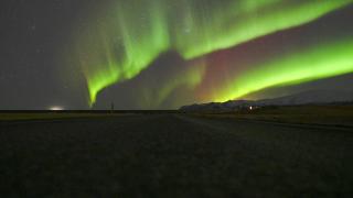 İzlanda'da kuzey ışıkları