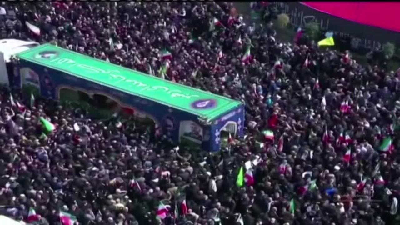 ABDİsrail saldırısında ölen Laricani ve İranlı denizciler için cenaze töreni düzenlendi