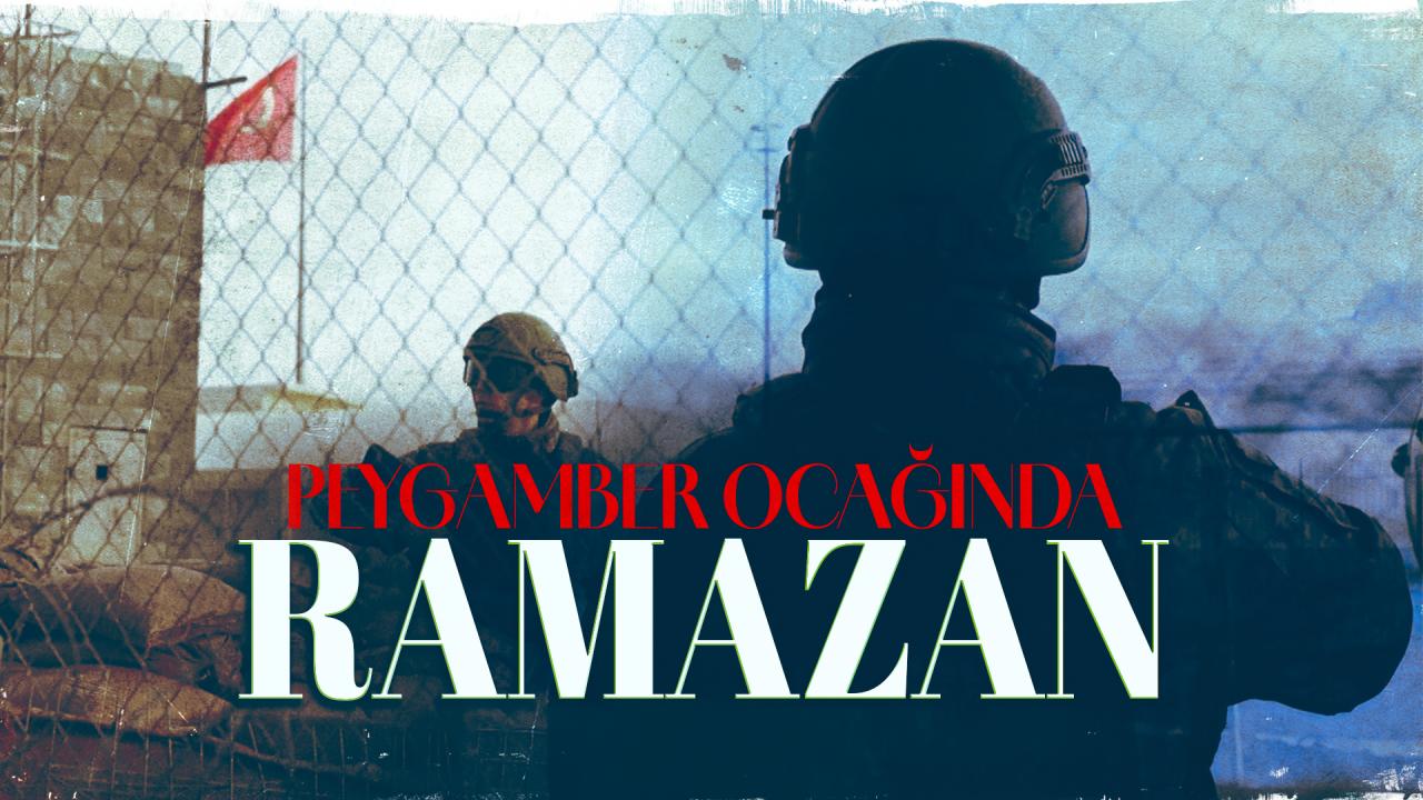 Mehmetçik, dondurucu soğukta Ramazan nöbetinde…