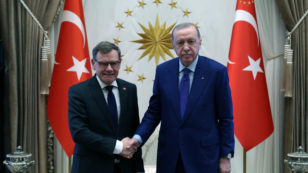 Cumhurbaşkanı Erdoğan, Almanya Dışişleri Bakanı Wadephul’u kabul etti