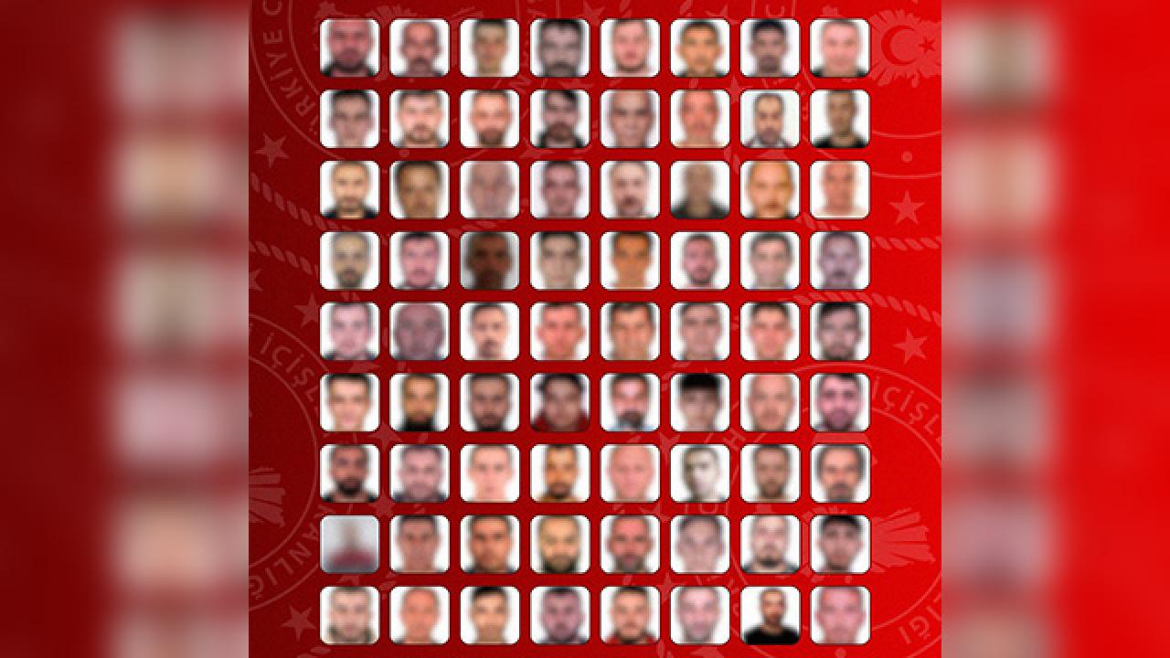 Firari olan 72 suçlu yakalanarak Türkiye’ye getirildi