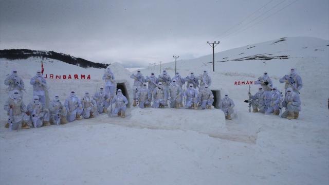 "Boralar" operasyonlara zorlu eğitimle hazırlanıyor