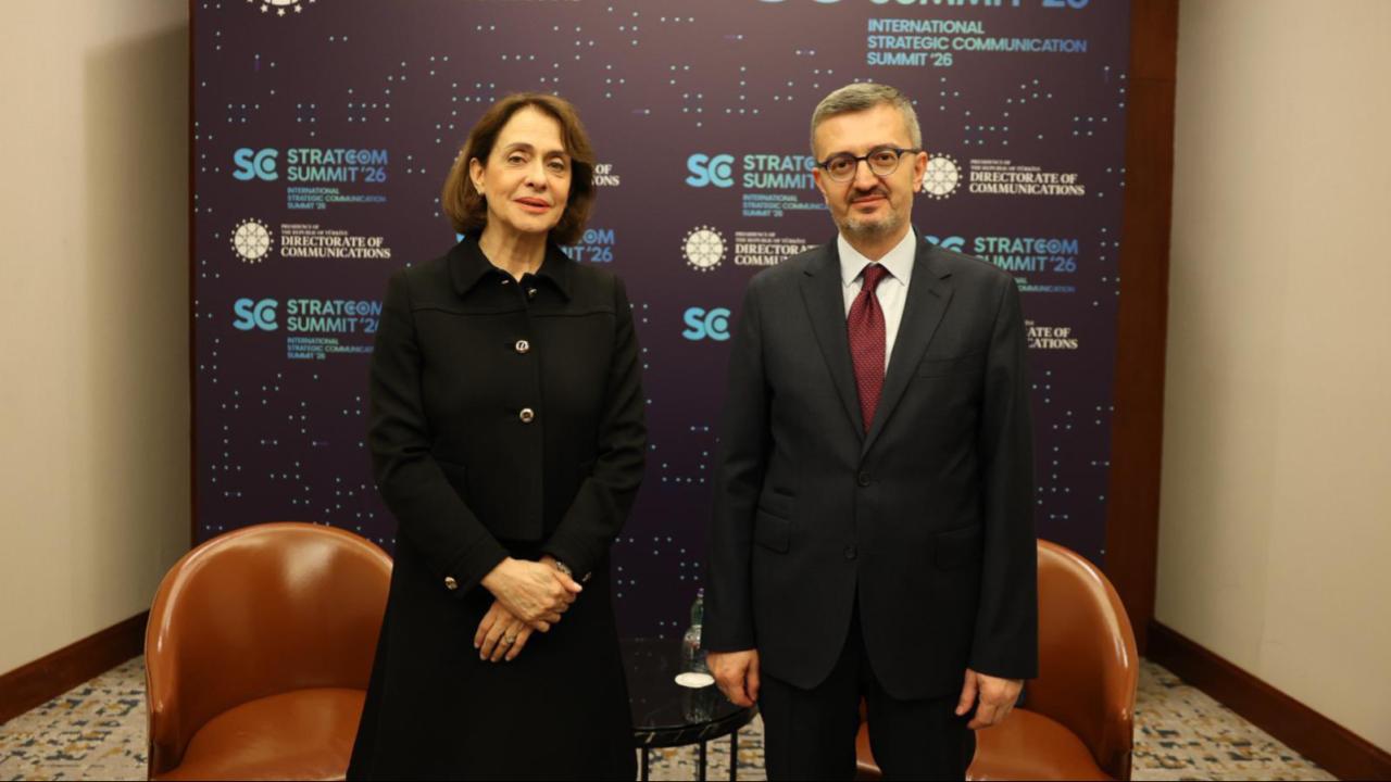 İletişim Başkanı Duran STRATCOM Zirvesi’nde görüşmeler gerçekleştirdi