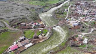Yağışlarla dolan Devegeçidi Baraj Gölü'nde su seviyesi tahliye aşamasına ulaştı