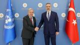 Bakan Fidan, BM Genel Sekreteri Guterres ile görüştü