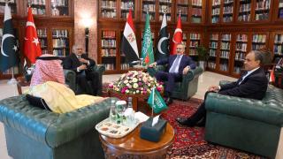 Bakan Fidan, "Türkiye-Mısır-Pakistan-Suudi Arabistan Dışişleri Bakanları Toplantısı"na katıldı