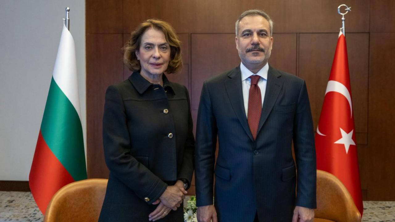 Bakan Fidan, Bulgaristanlı mevkidaşı ile İstanbul'da görüştü