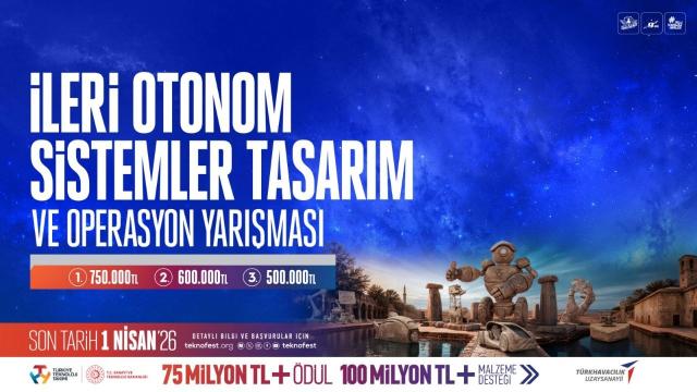 TEKNOFEST 2026'da İleri Otonom Sistemler Tasarım ve Operasyon Yarışması Başlıyor
