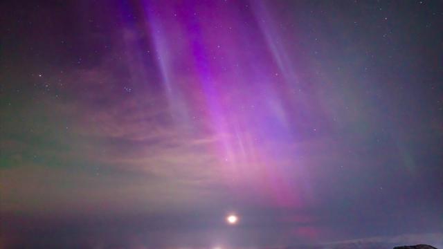 Alaska'da kuzey ışıkları görüldü