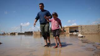 Suriye'nin Haseke ilinde sel: 400 ev zarar gördü, 500 aile tahliye edildi