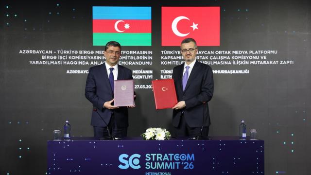 Türkiye ve Azerbaycan, Ortak Medya Platformu için Mutabakat Zaptı İmzaladı