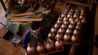 Karacasu’da çömlekçilik geleneği sürdürülüyor