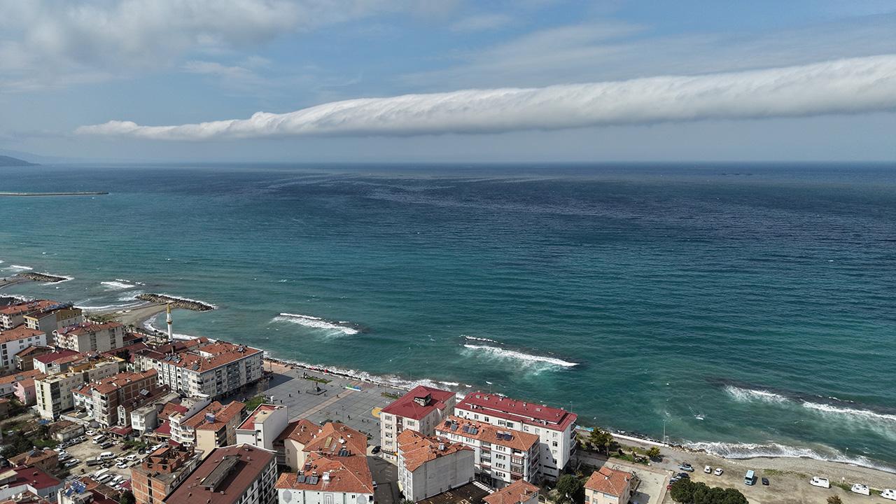 Karadenizde dikkat çeken doğa olayı