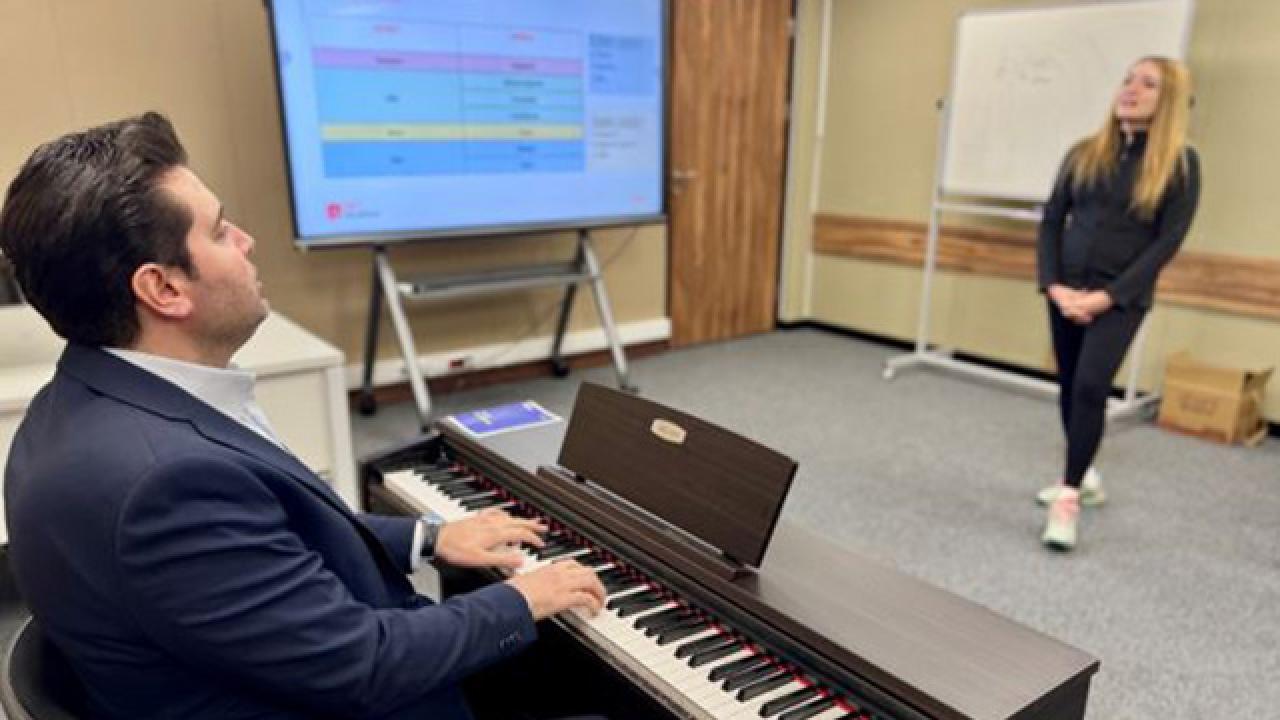 Şan ve nefes teknikleri eğitimle TRT Akademi'de