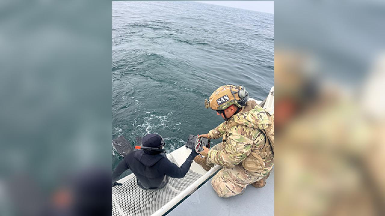 İğneada açıklarında tespit edilen mayın imha edildi