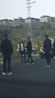 Nevşehir'de yol verme tartışması kamerada