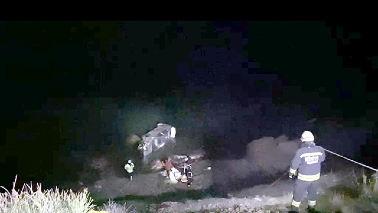 Tekirdağ'da faciadan dönüldü: Araç uçurumdan denize düştü