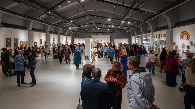 Sanatın farklı renkleri bir çatı altında toplandı