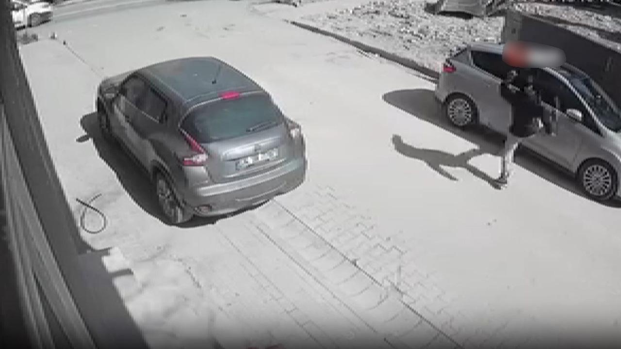 Park halindeki araçlara saldıran şüpheli tutuklandı