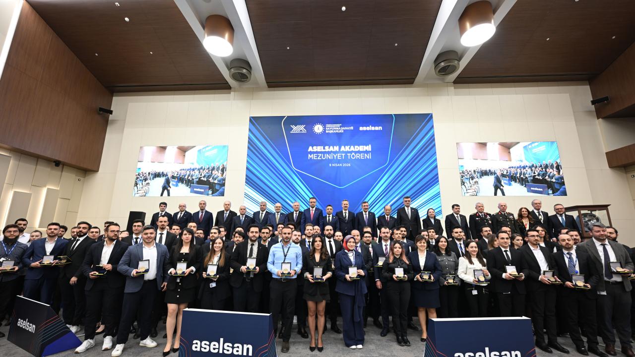 ASELSAN Akademi Mezuniyet Töreni ve ASELABS Açılışları programı düzenlendi