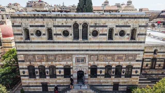 Şam’daki Azım Sarayı ziyaretçilerini tarih yolculuğuna çıkarıyor