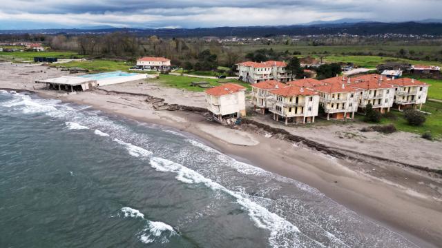 Sakarya'da kıyı erozyonu