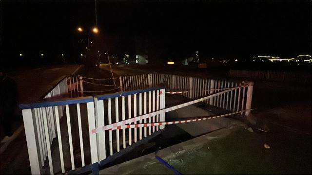 Sulama kanalına düşen otomobildeki 2 kişi yaralandı