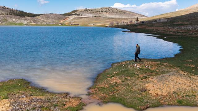 Kahramanmaraş'ta Karagöl yağışlarla yeniden hayat buldu