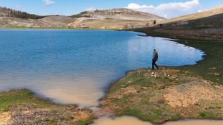 Kahramanmaraş'ta Karagöl yağışlarla yeniden hayat buldu