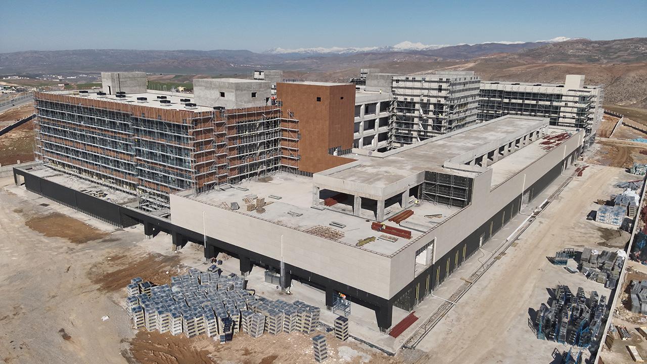 Siirtte "akıllı hastane inşaatında sona gelindi