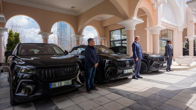 Katar'ın Ankara Büyükelçiliği 6 Togg satın aldı