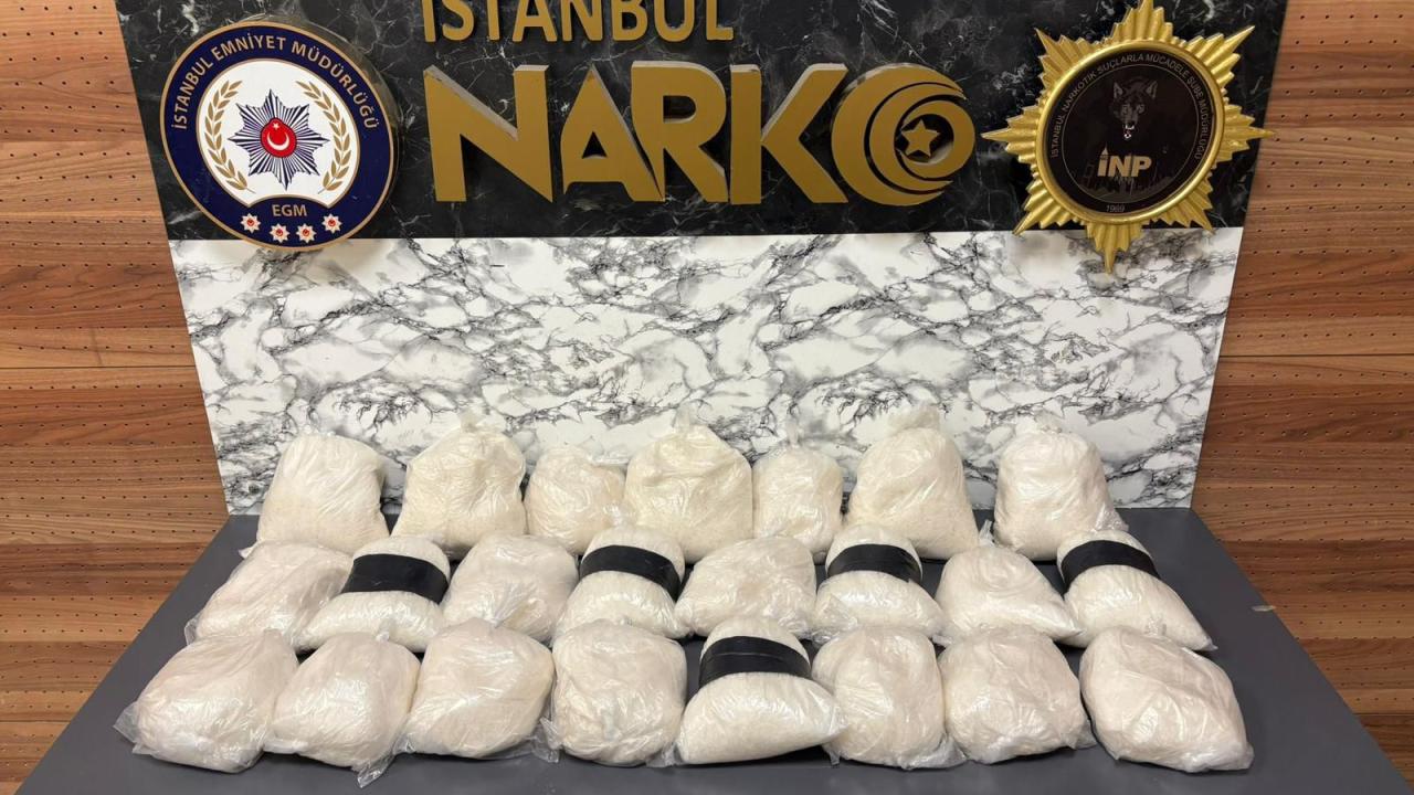 Kargoyla gönderilen buzdolabında 28 kilo uyuşturucu ele geçirildi