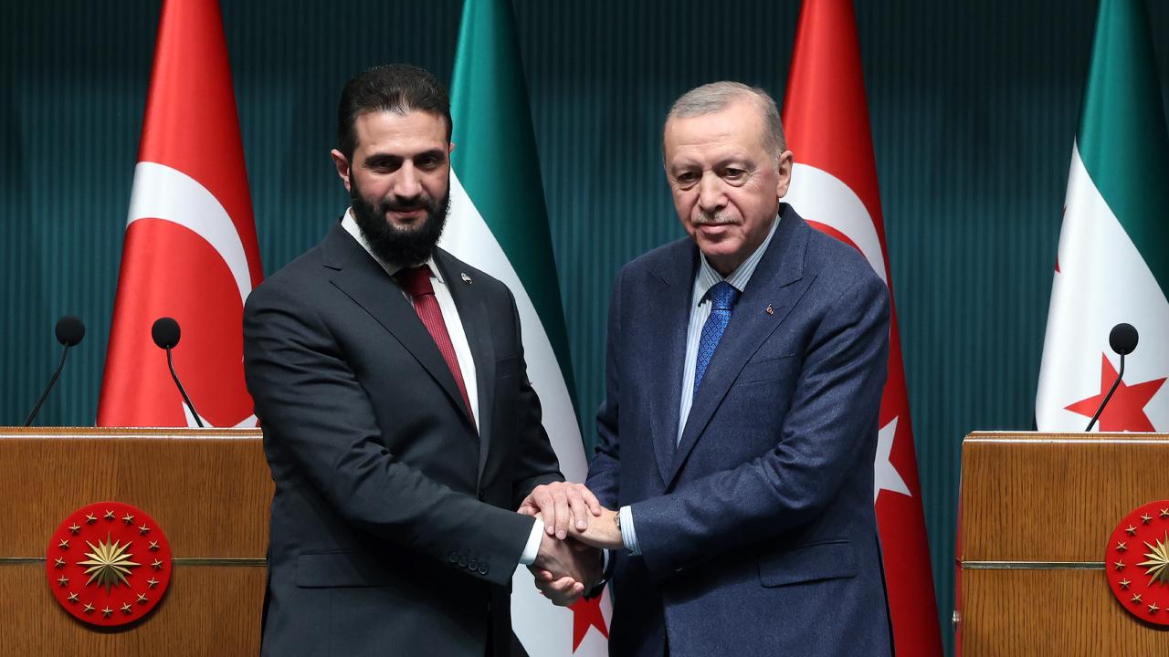 Suriye Cumhurbaşkanı Şara'dan TürkiyeSuriye ortaklığına vurgu