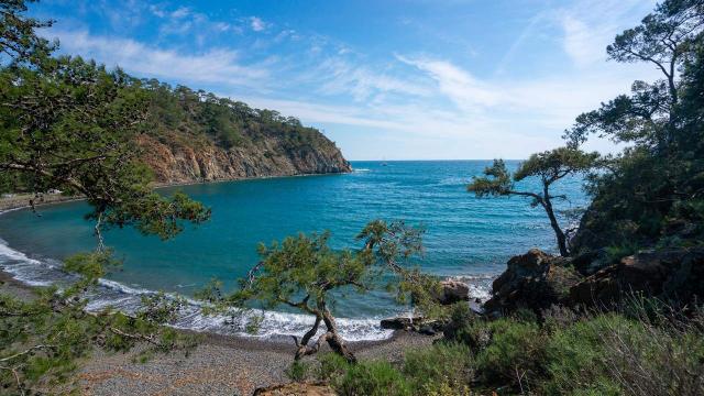 Antalya'nın 'Cennet Koyu' yaza hazır