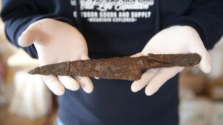 Hadrianopolis Antik Kenti'nde 1500 yıllık bıçaklar gün yüzüne çıkarıldı