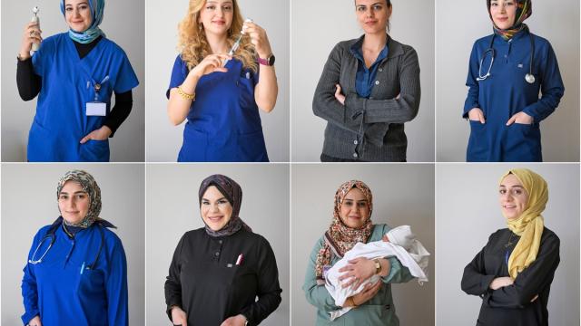 "Hayatın ilk anı"na tanıklık eden ebeler, anne ve bebek sağlığı için özveriyle görev yapıyor